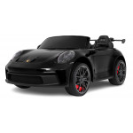 Elektrické autíčko 911 Porsche GT3 STRONG MP4 - dvojmiestne, čierne